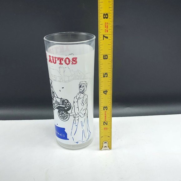 ANTIQUE AUTOS DRINKING GLASS cup mug 1911 Maxwell - Picture 3 of 4